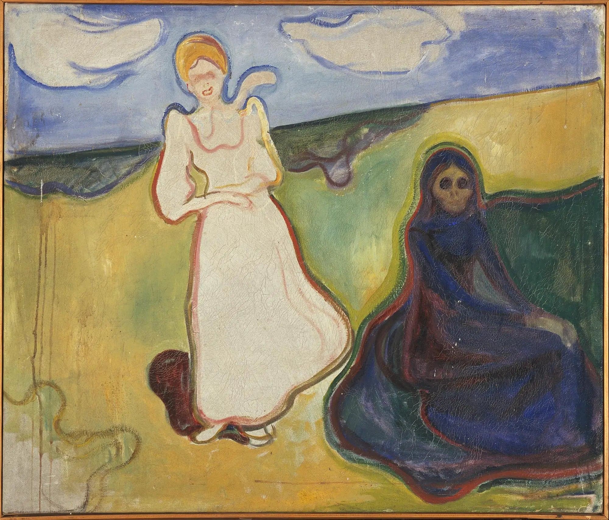 Two Women in a Landscape