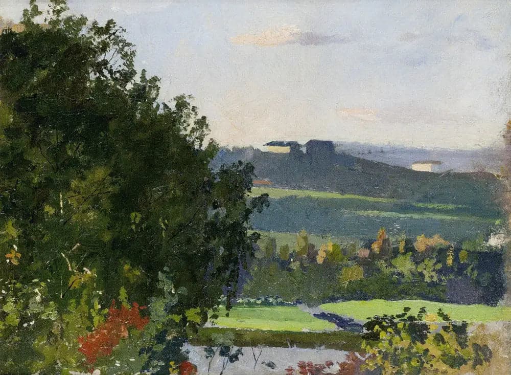 View of Grüner's Garden