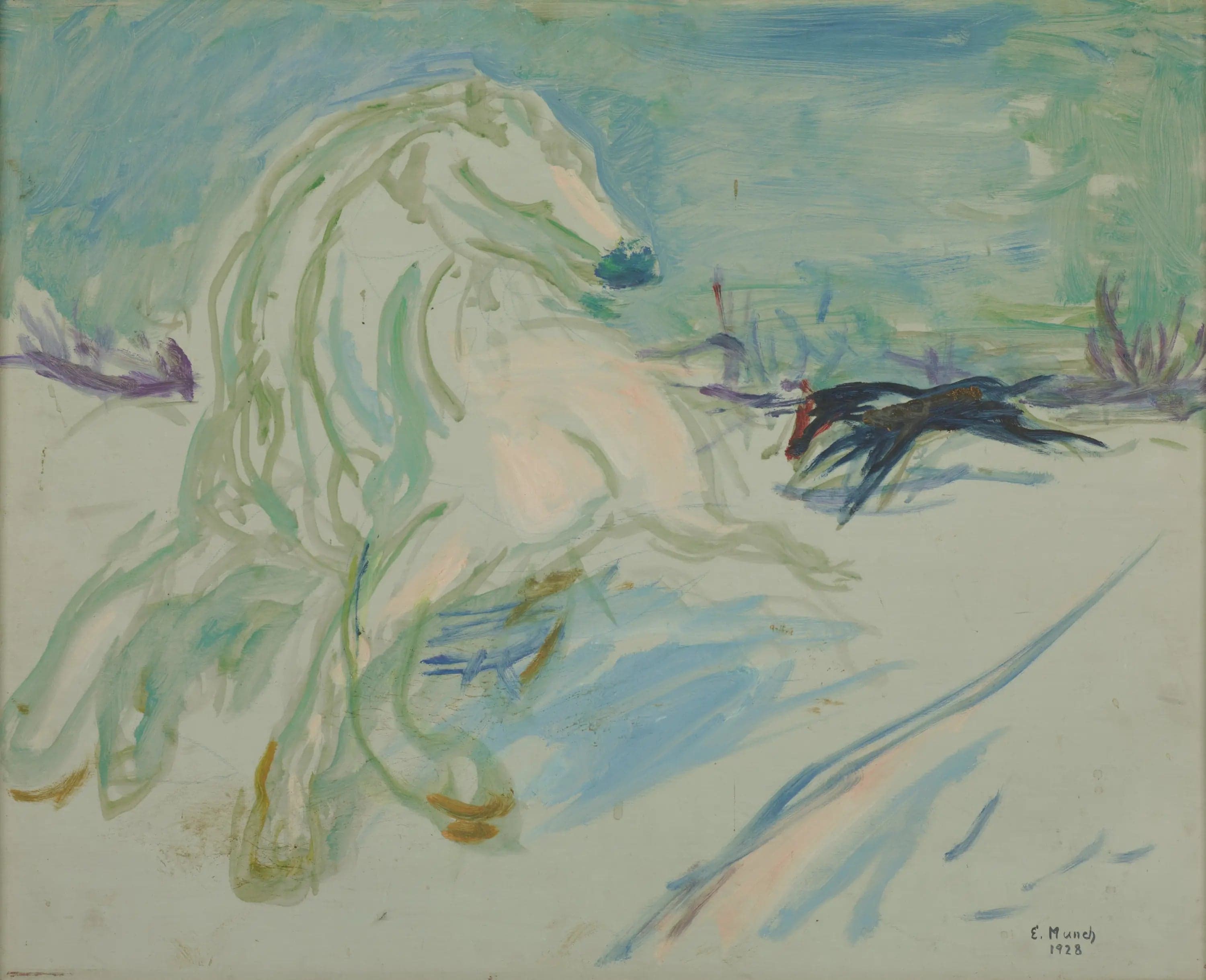 White Horse at Gallop