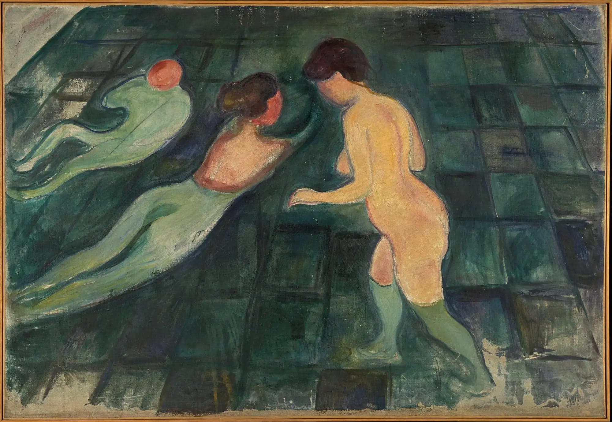 Woman Bathing