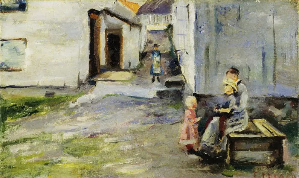Woman and Children in Arendal