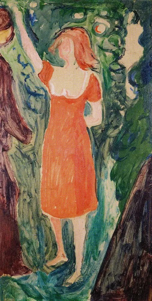 Woman in a Red Dress