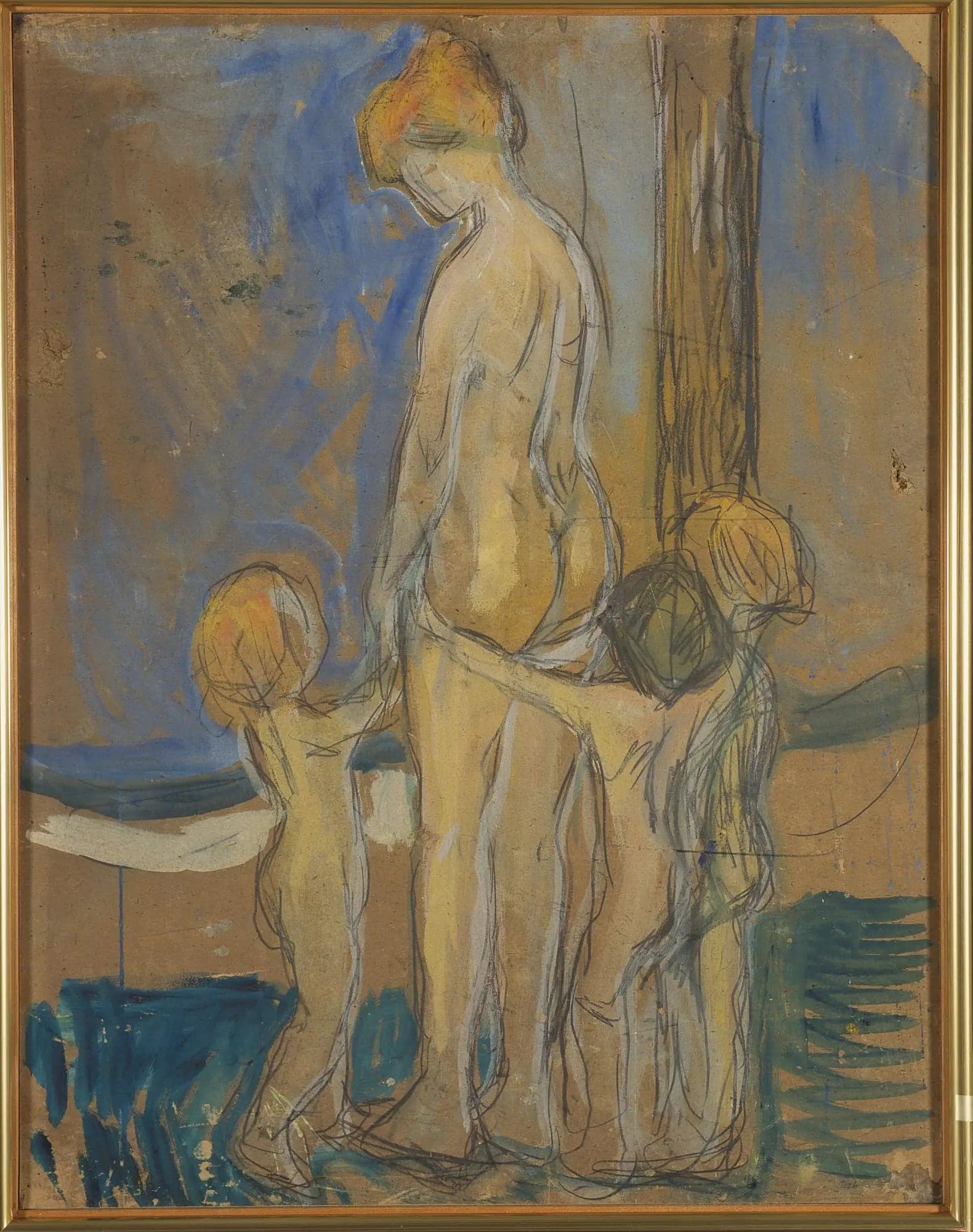 Woman with Children