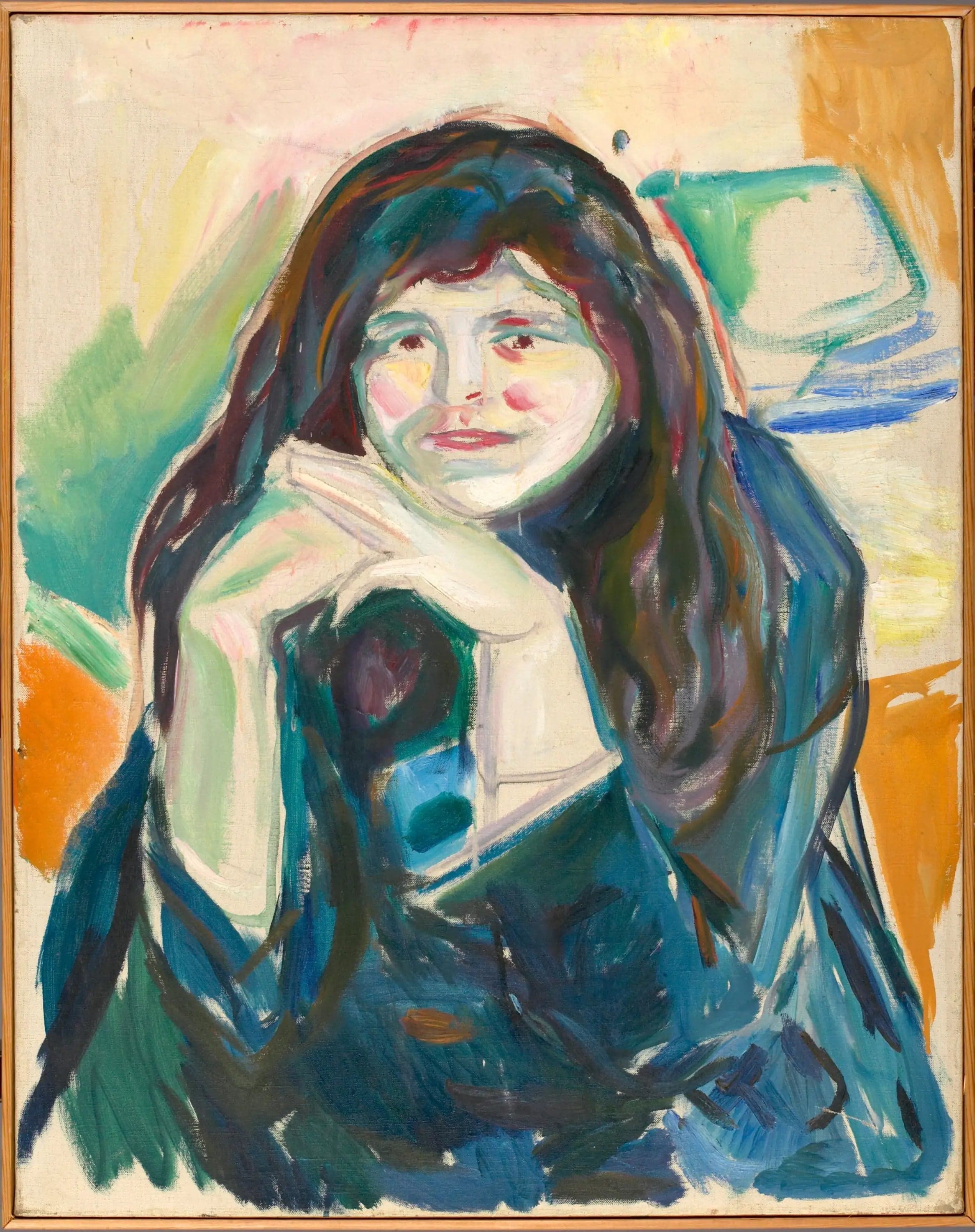 Woman with Loose Hair