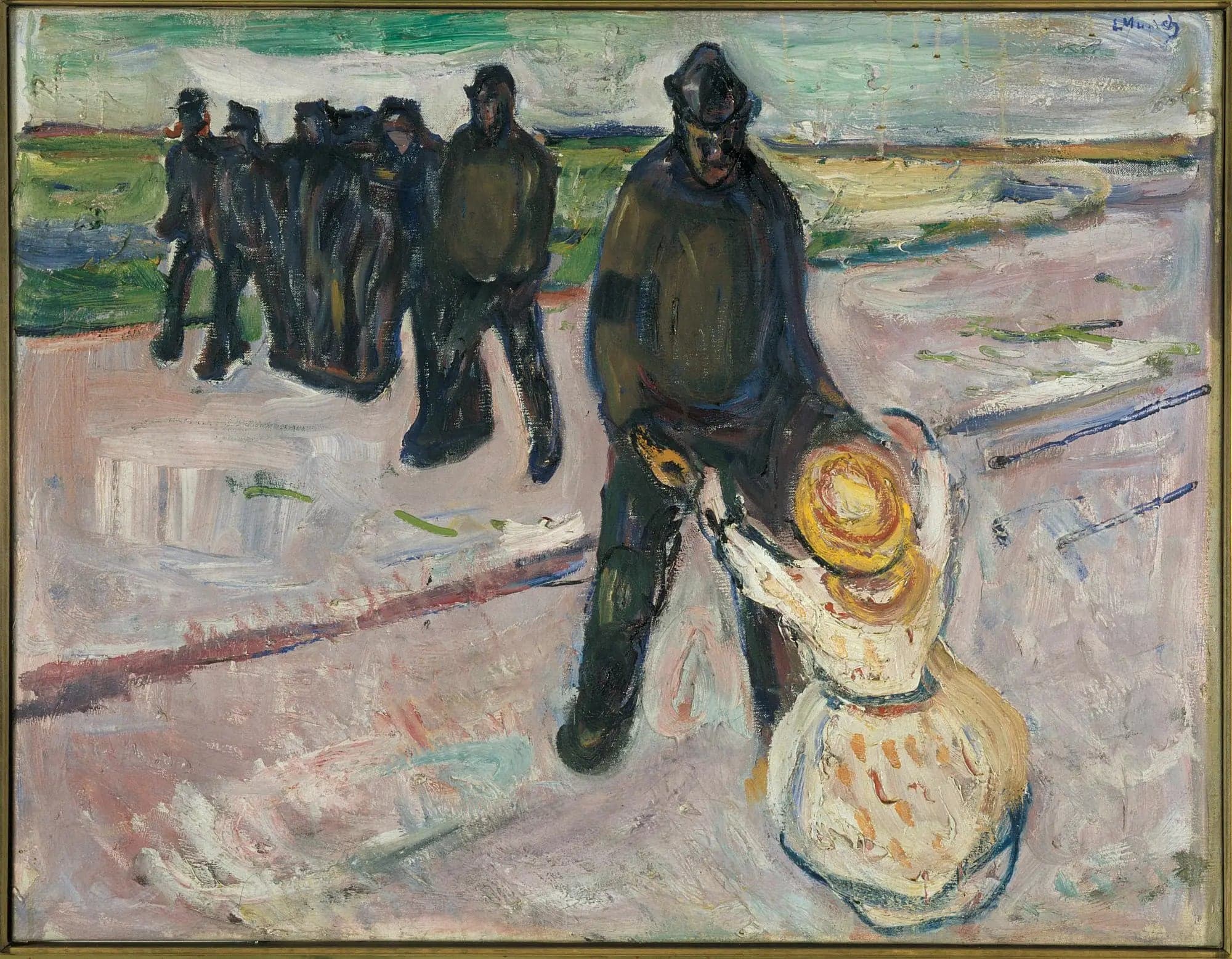 Worker and Child