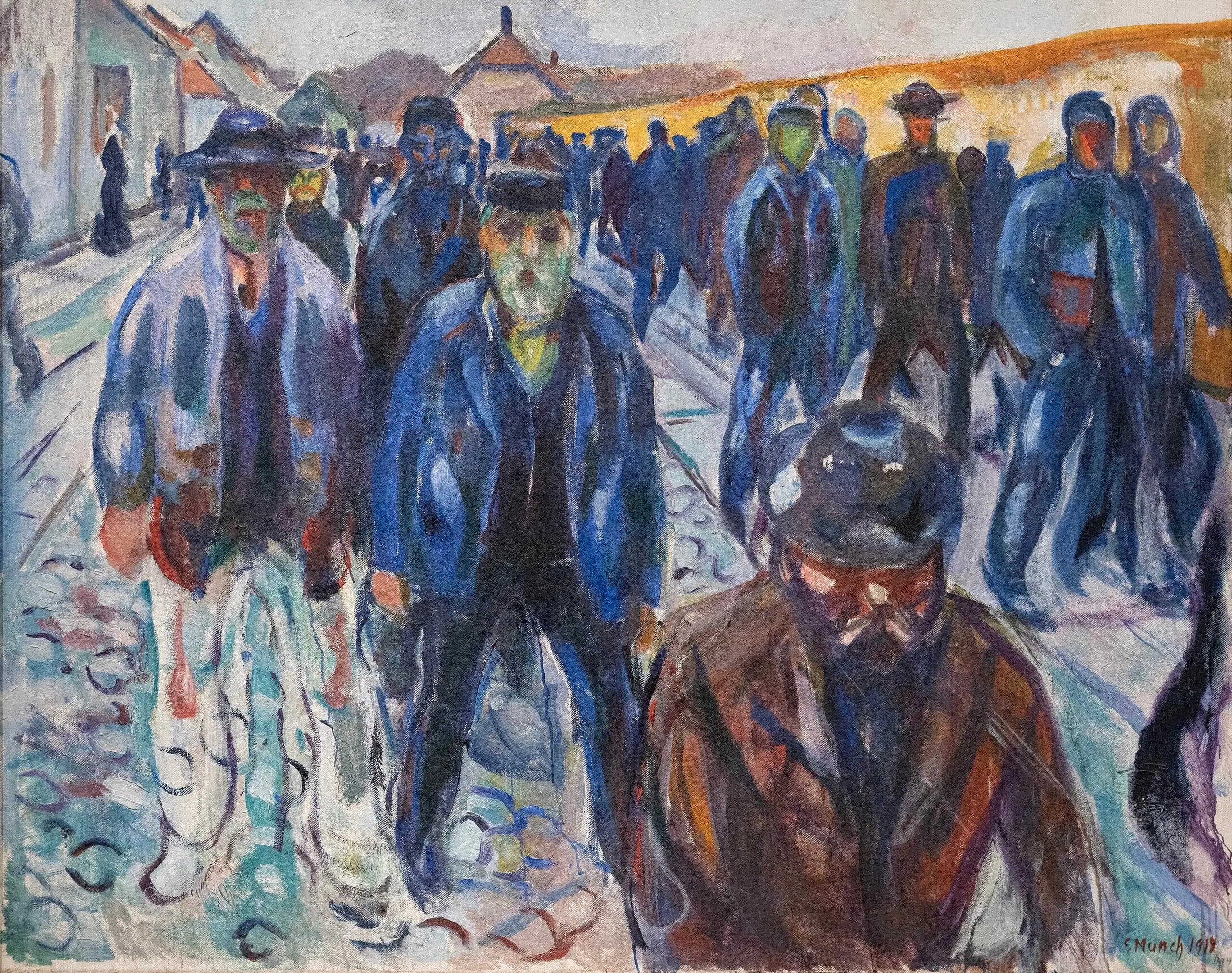 Workers on the Way Home