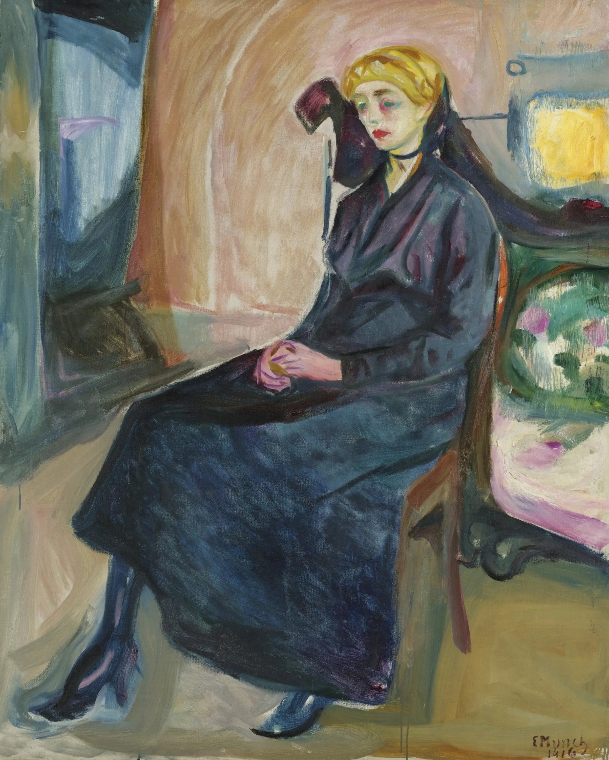 Young Woman Sitting