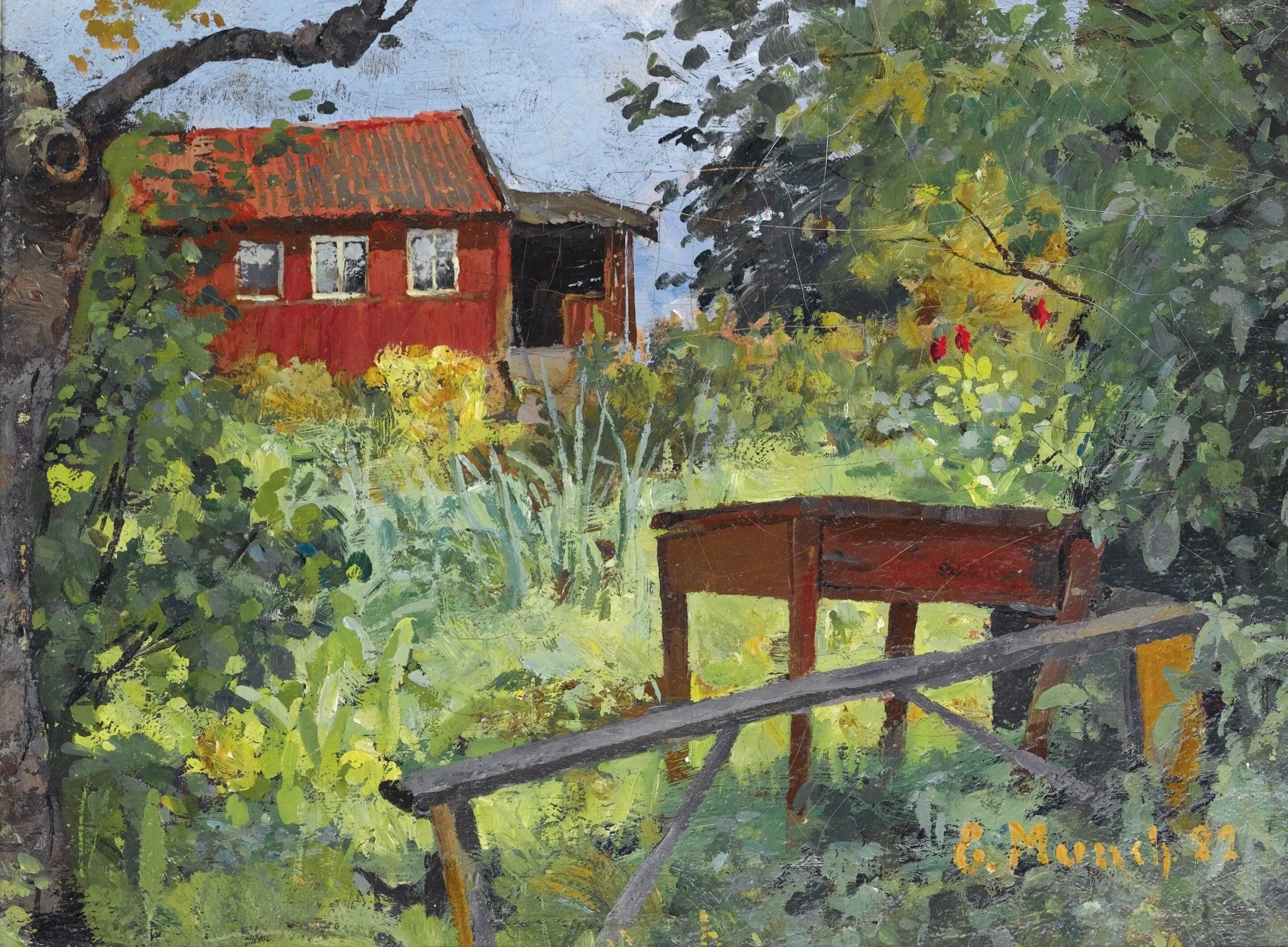 garden at the red house