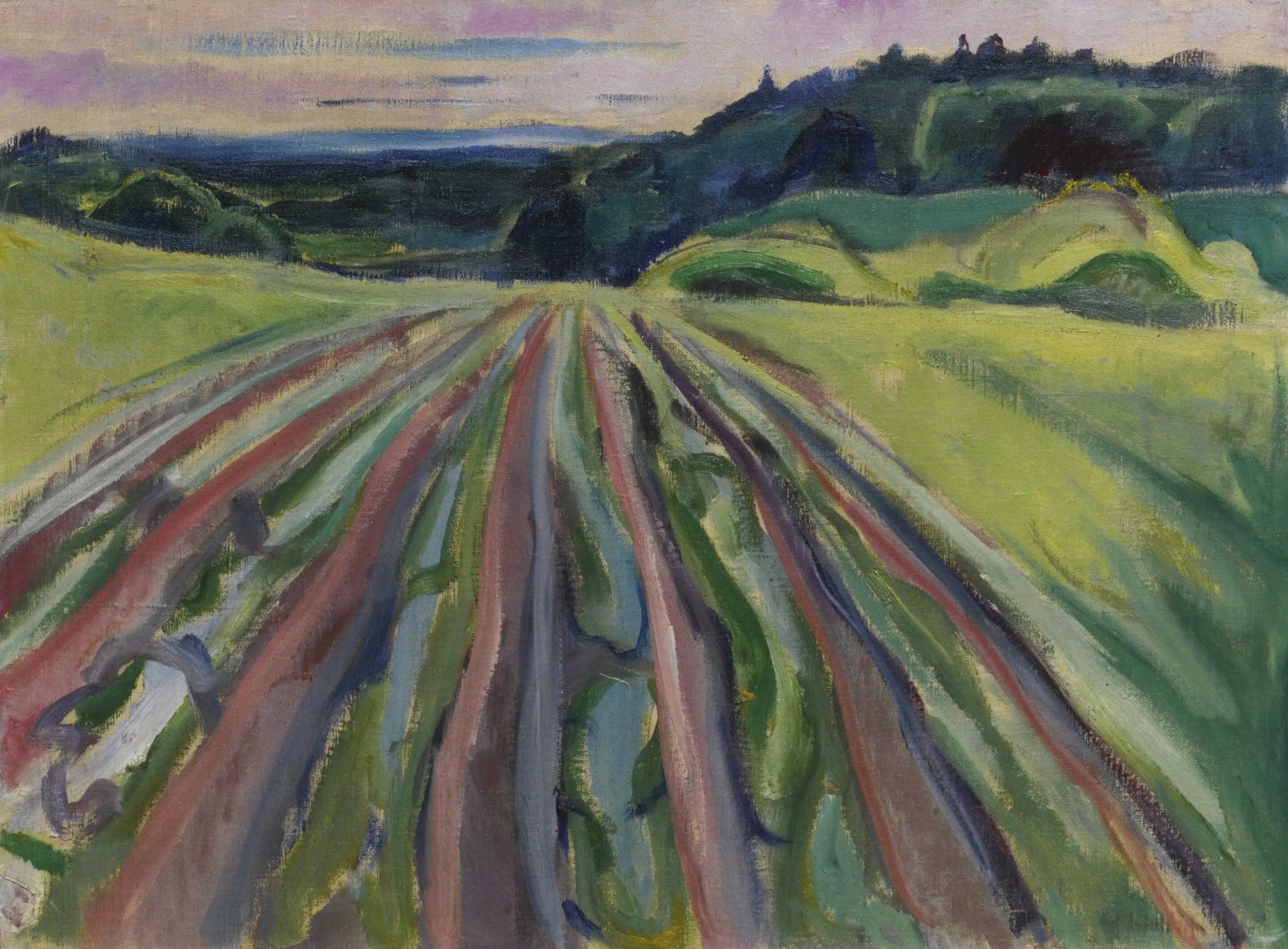 plowed field