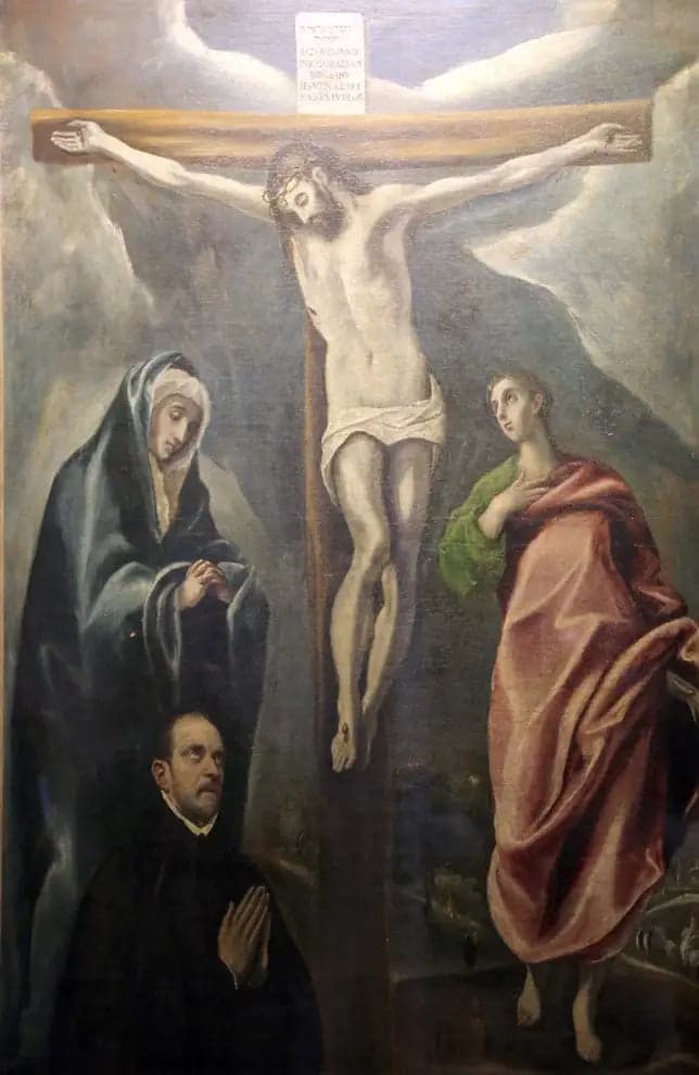 Crucifixion with the Virgin Mary and Saint John the Evangelist