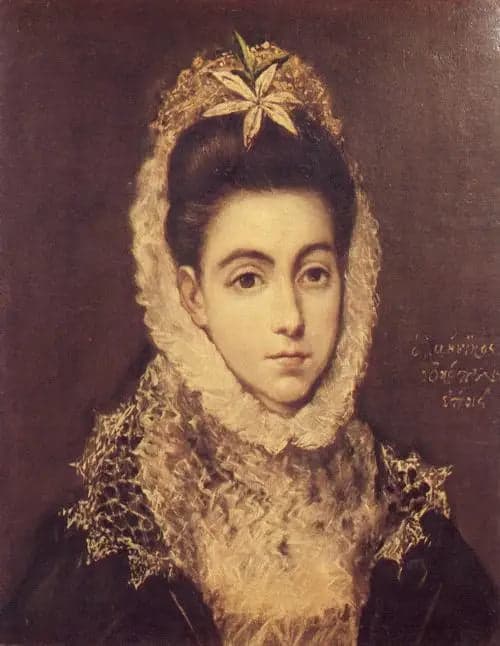 Portrait of a Lady with a Flower
