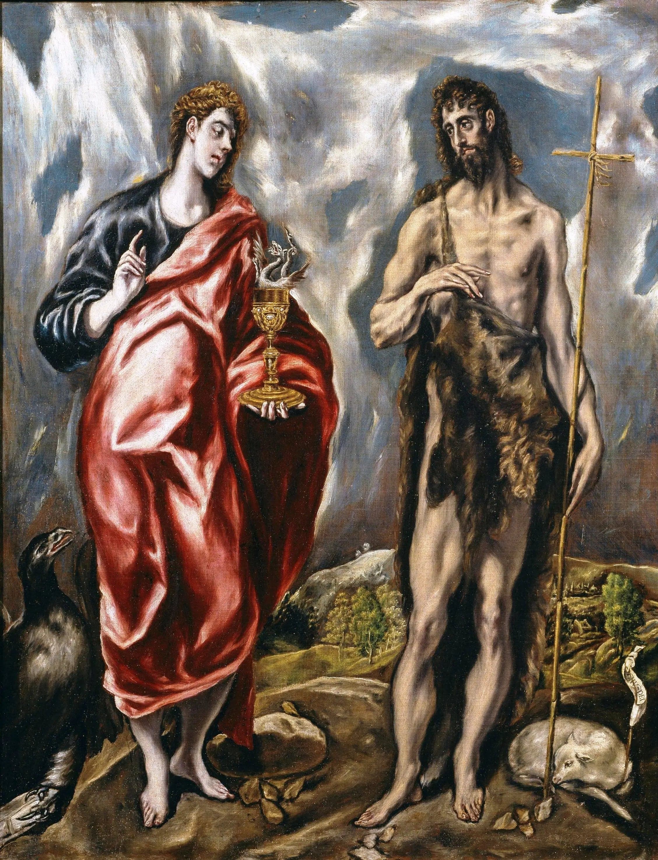 Saint John the Evangelist and Saint John the Baptist