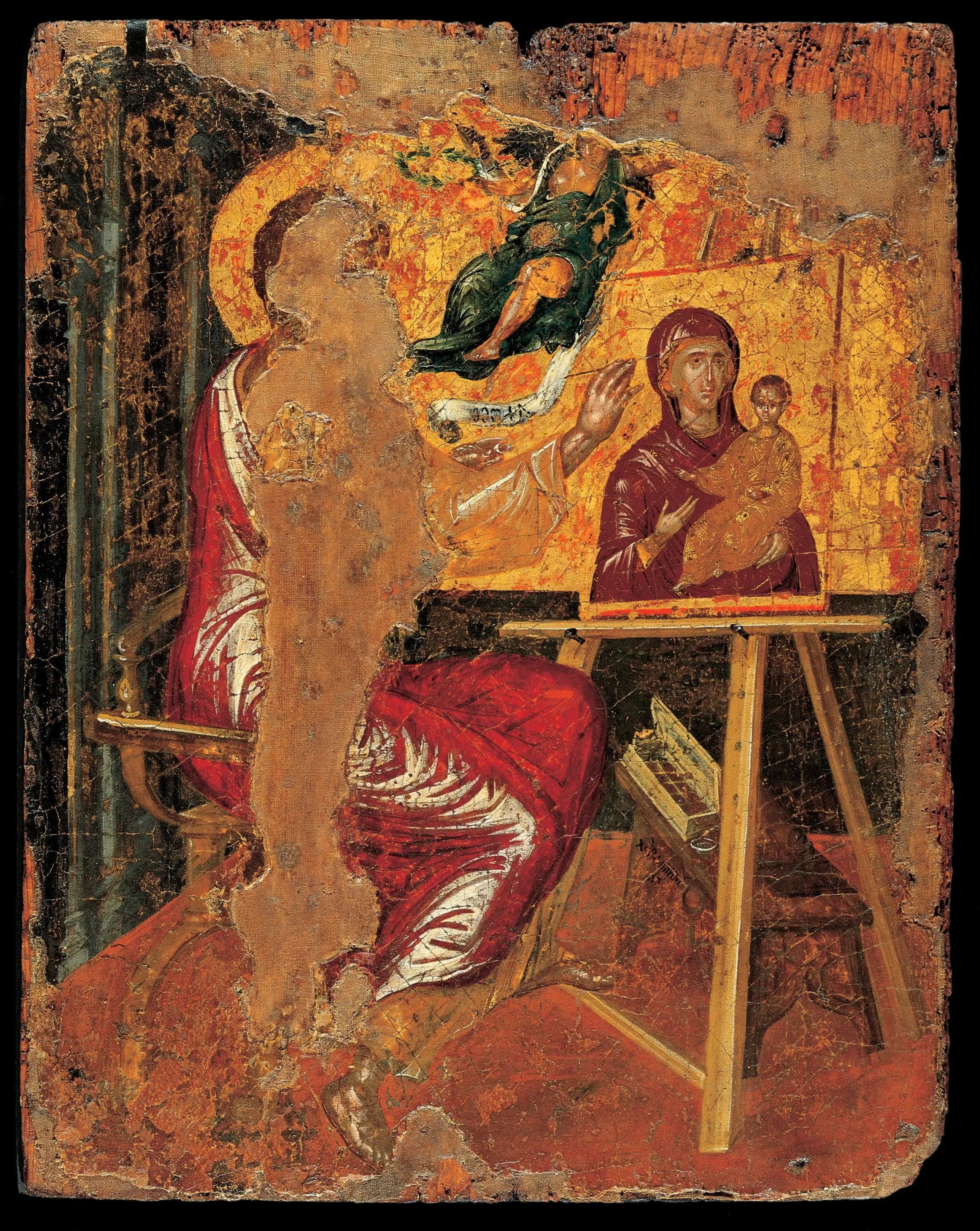 Saint Luke painting the Virgin
