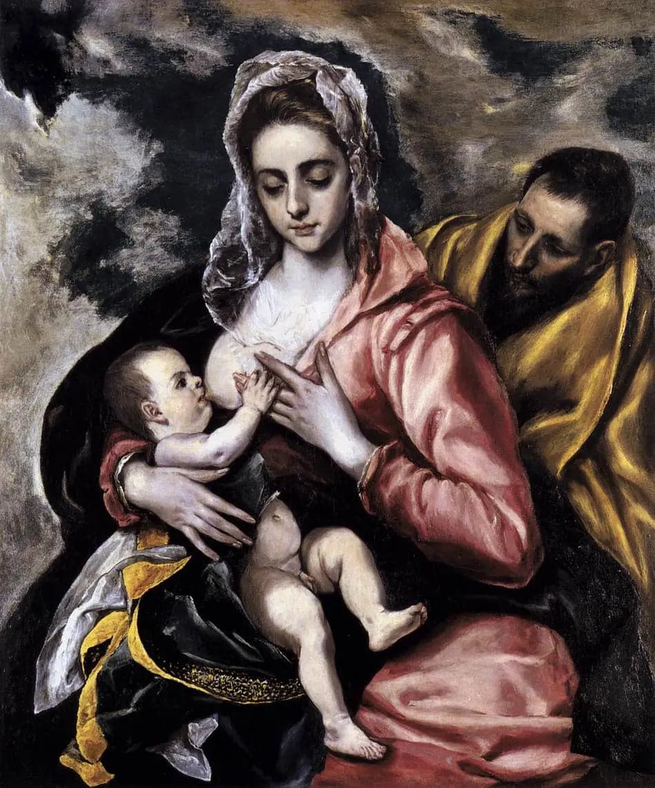 The Holy Family.