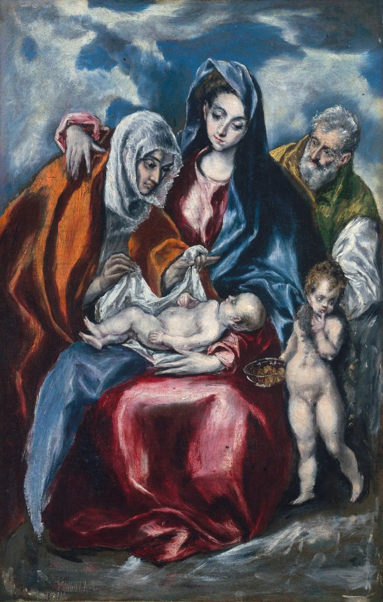 The Holy Family with Saint Anne and the Child John the Baptist