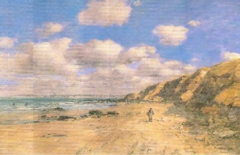 A Beach Near Trouville