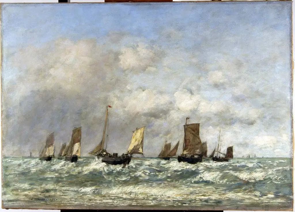 Berck: The Departure of the Boats