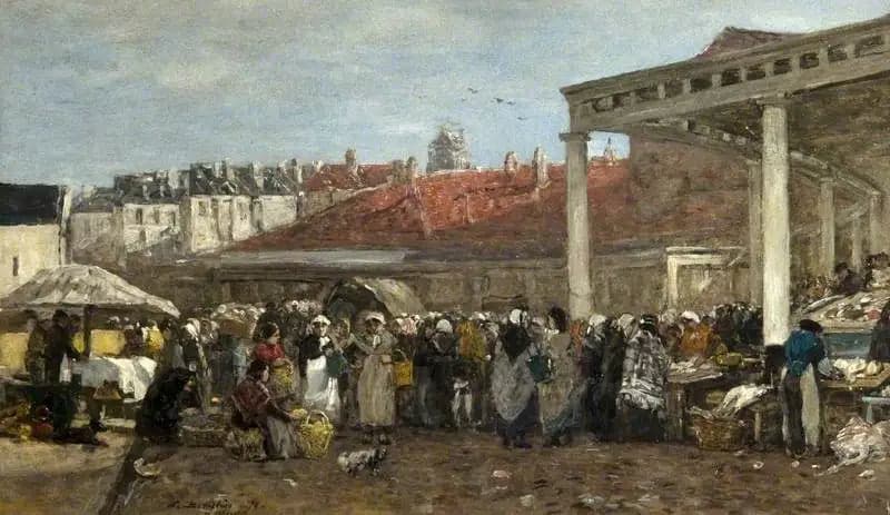 Brussels, the Old Fish Market