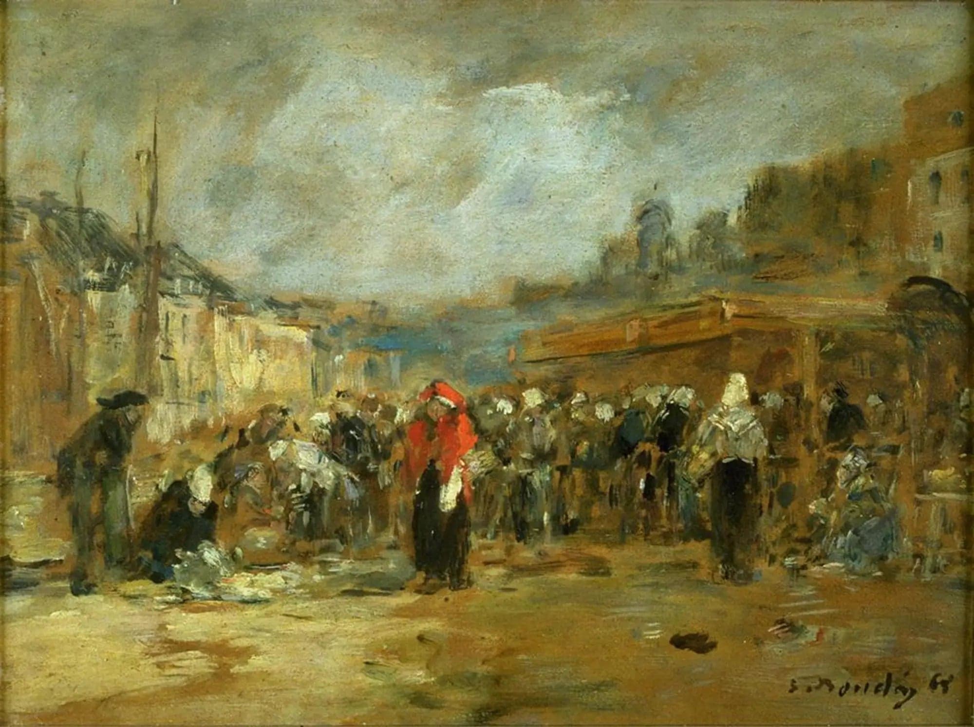 Fish Market, Honfleur