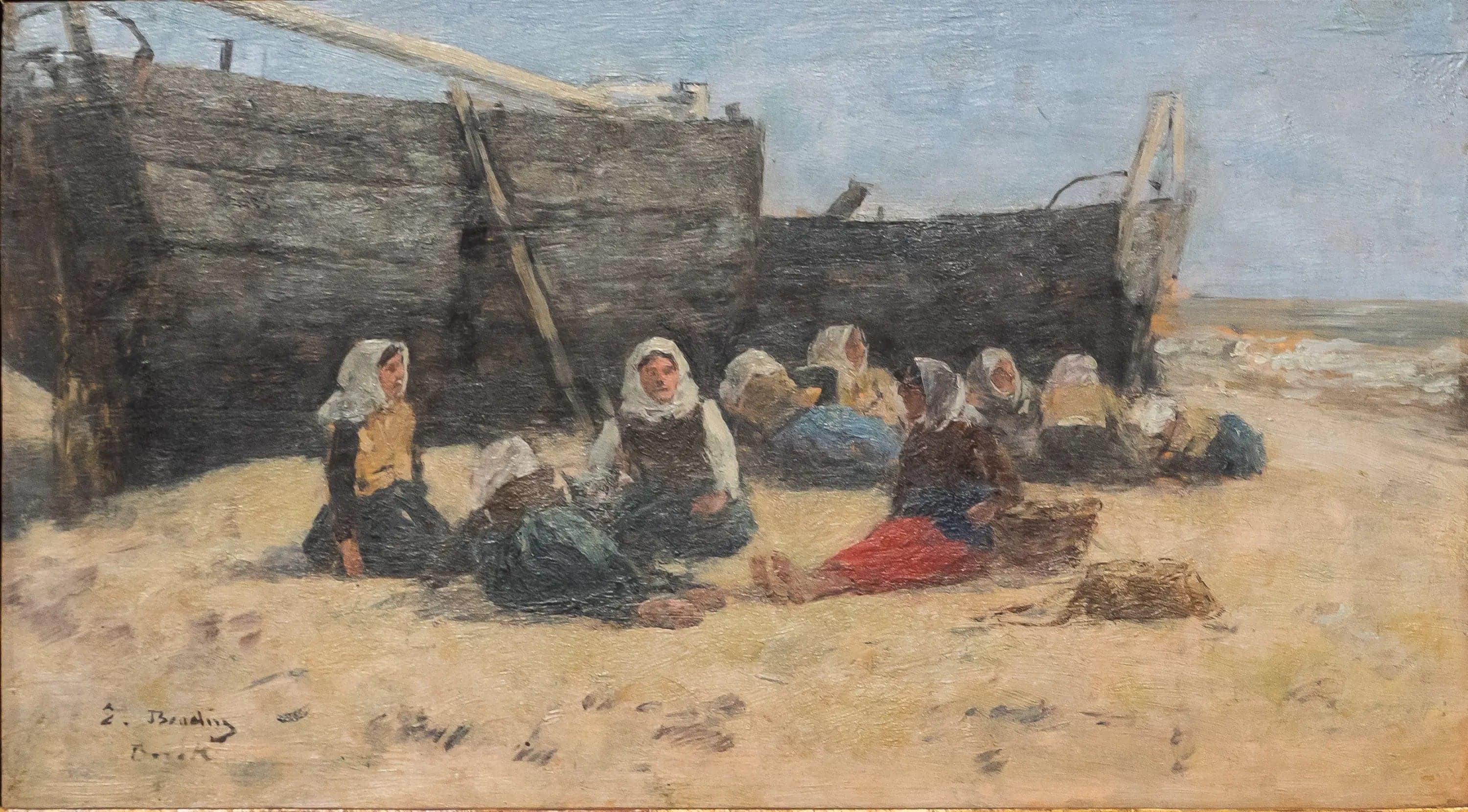 Fishermen's Wives at Rest