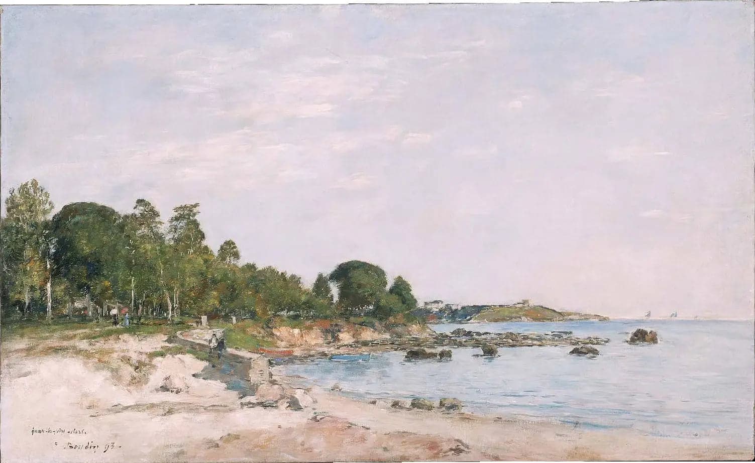 Juan-les-Pins, the bay and the Shore