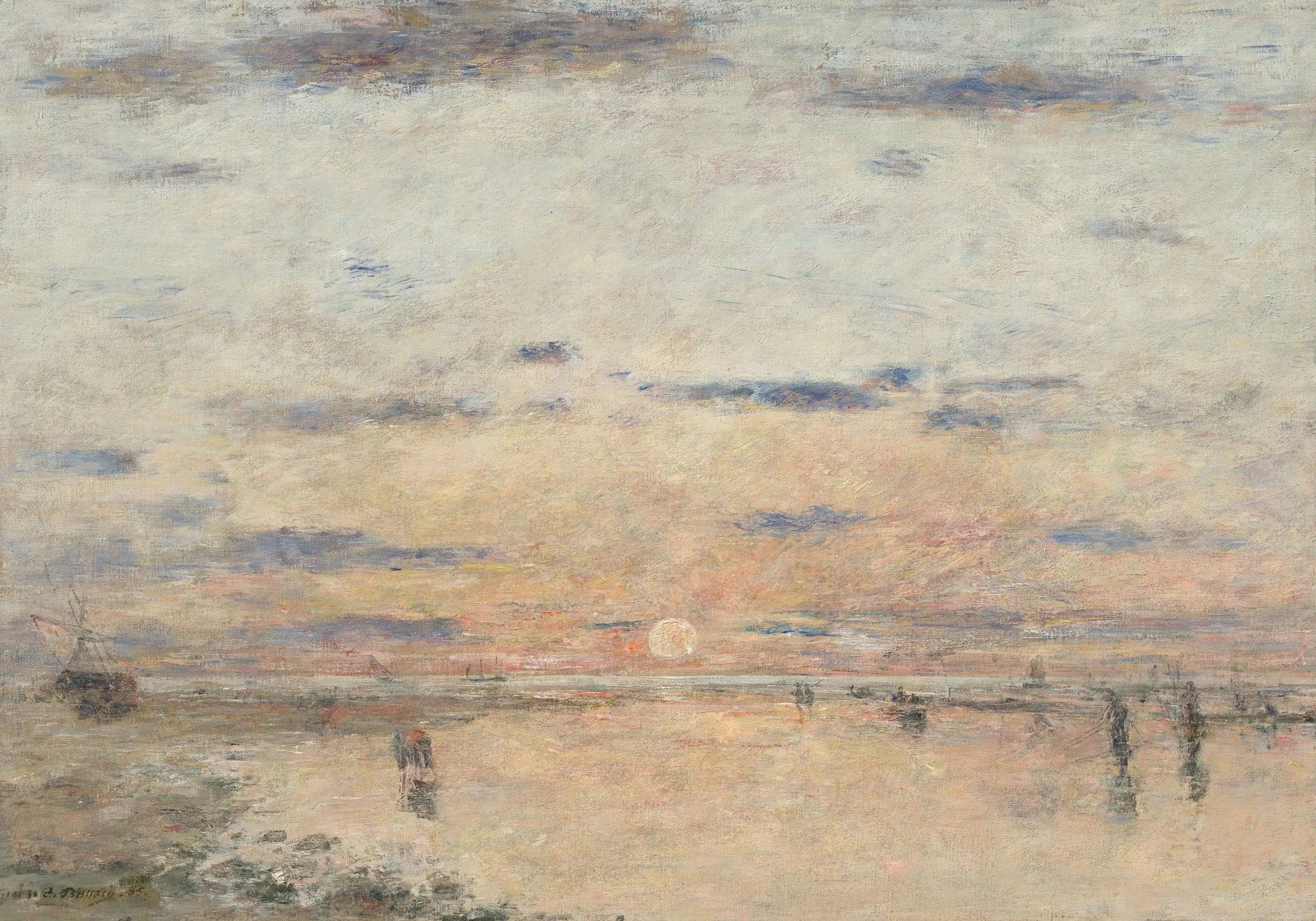 Le Havre: Sunset over the Sea