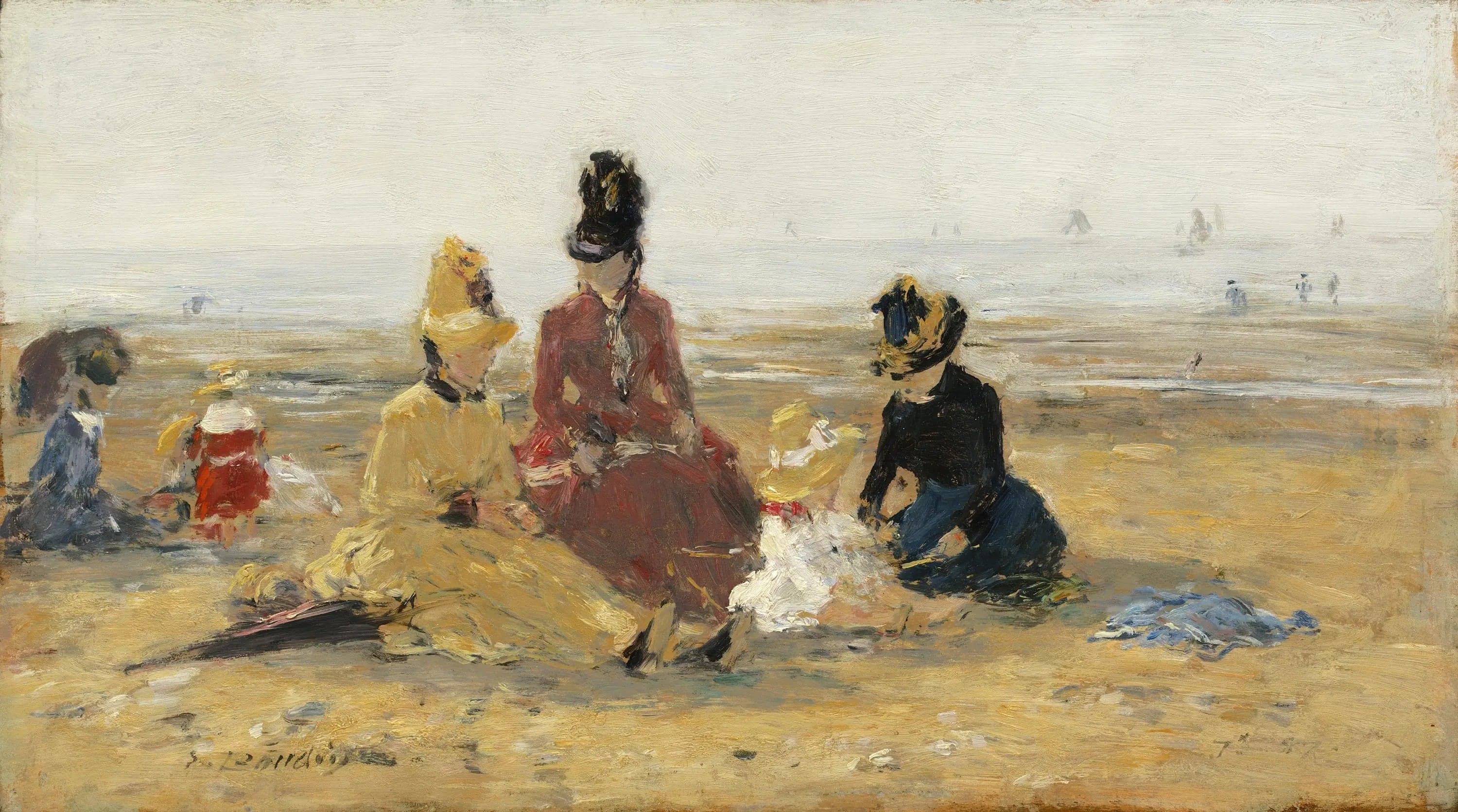 On the Beach, Trouville