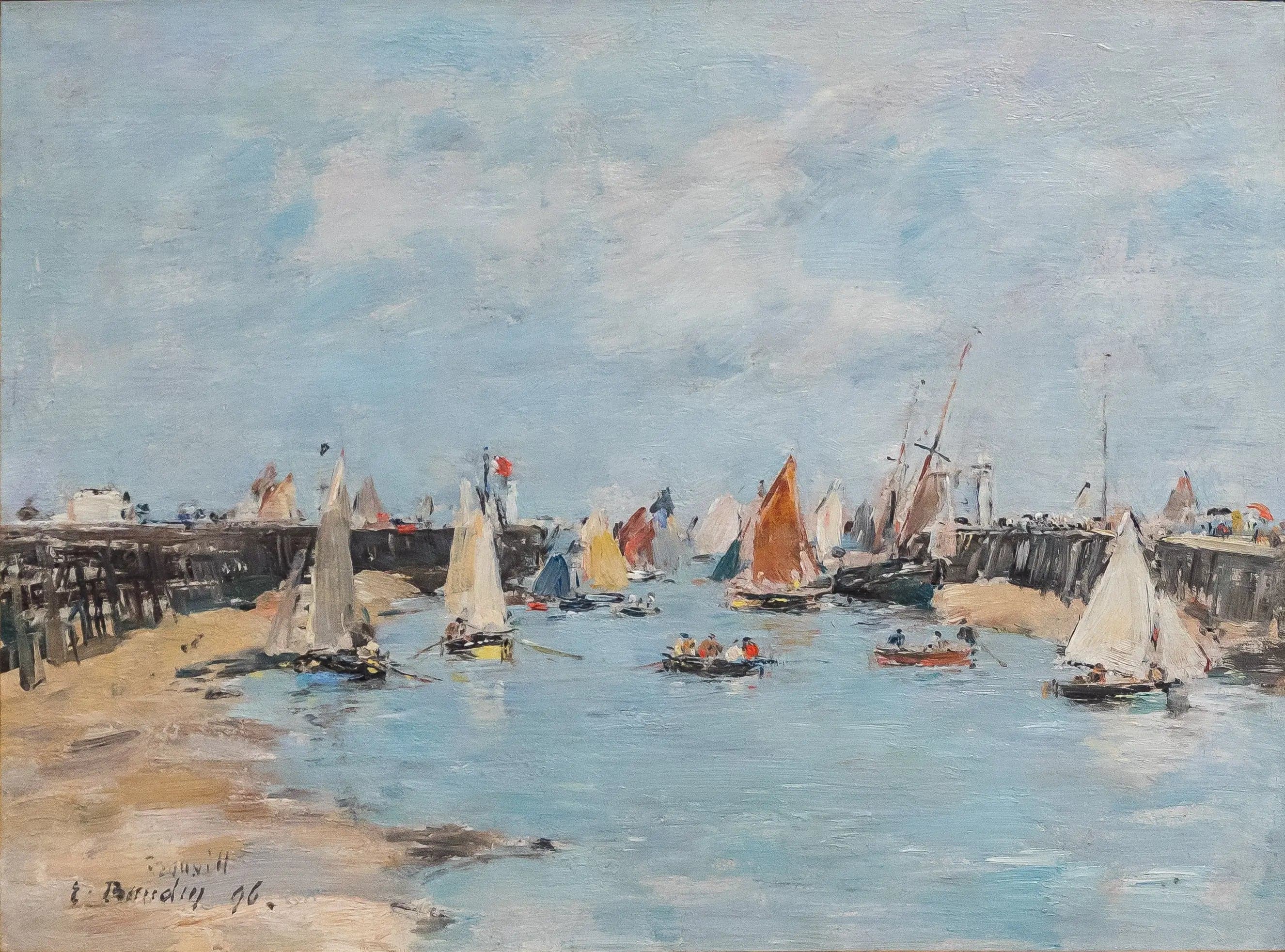 Return of the Fishing Boats to Trouville