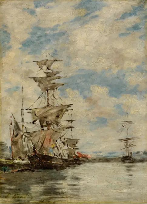 Sailboats in the Harbor