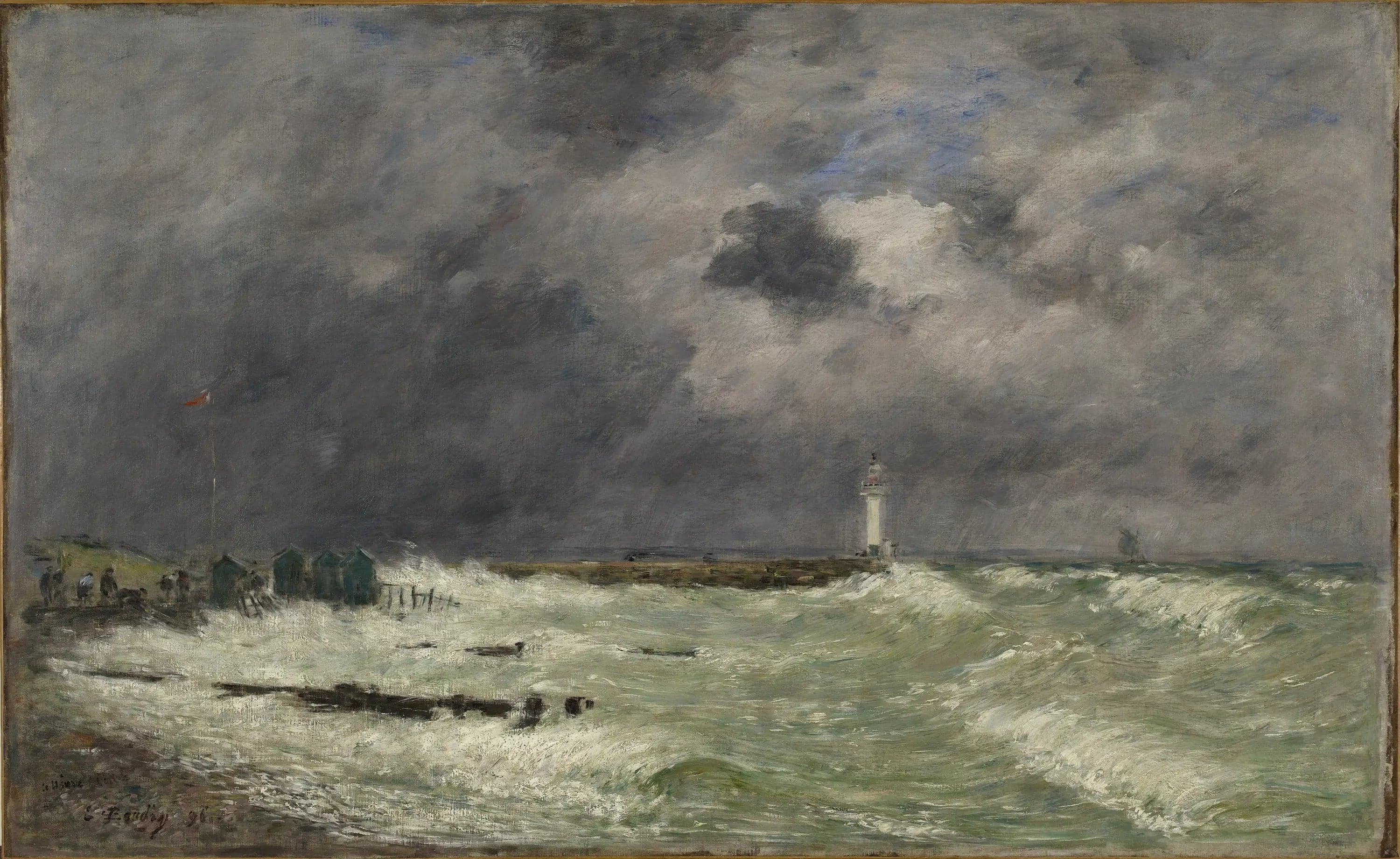 Squall in front of Frascati, Le Havre