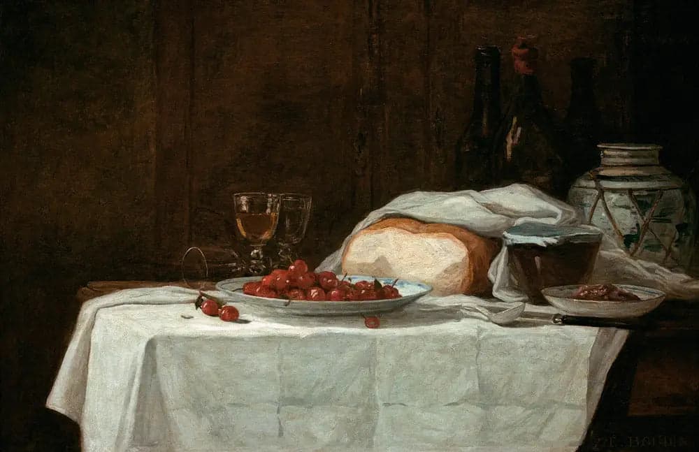 Still Life with Cherries