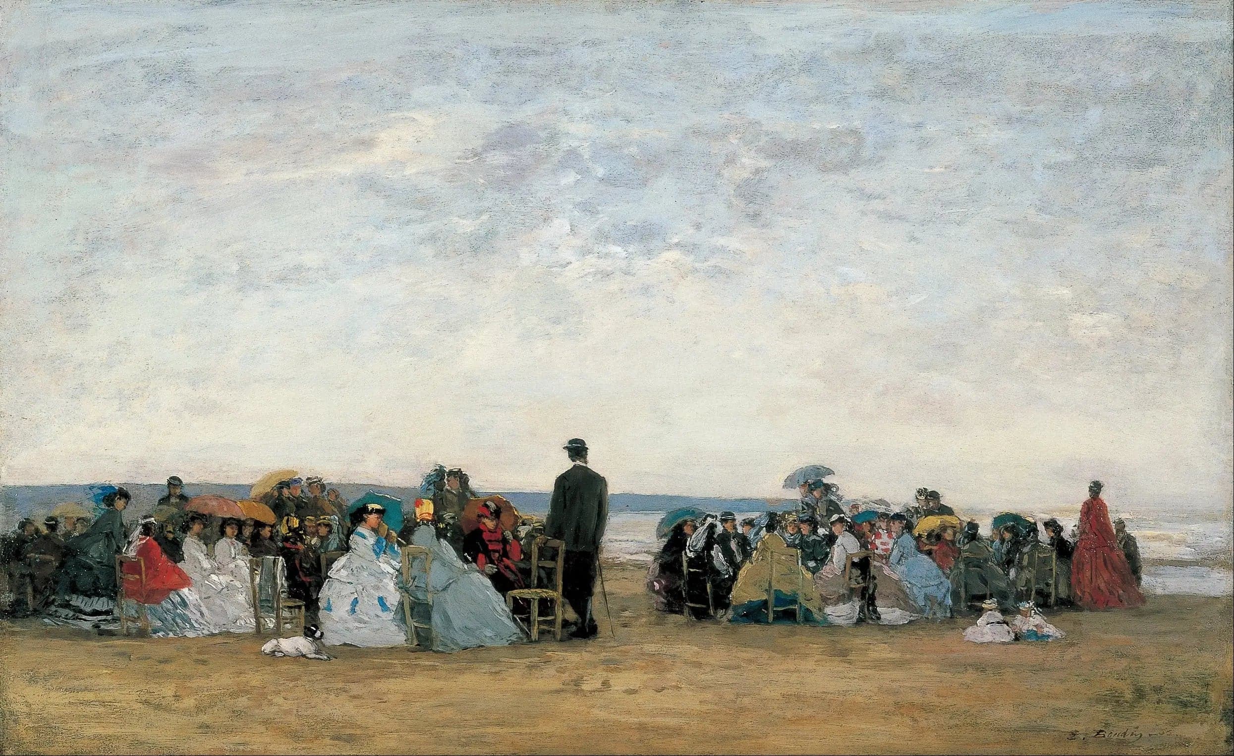 The Beach near Trouville