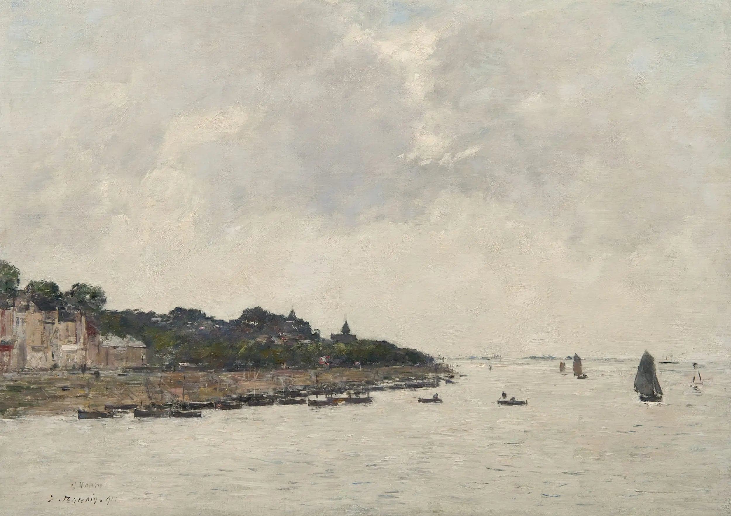 The Estuary of the Somme at Saint-Valéry-sur-Somme