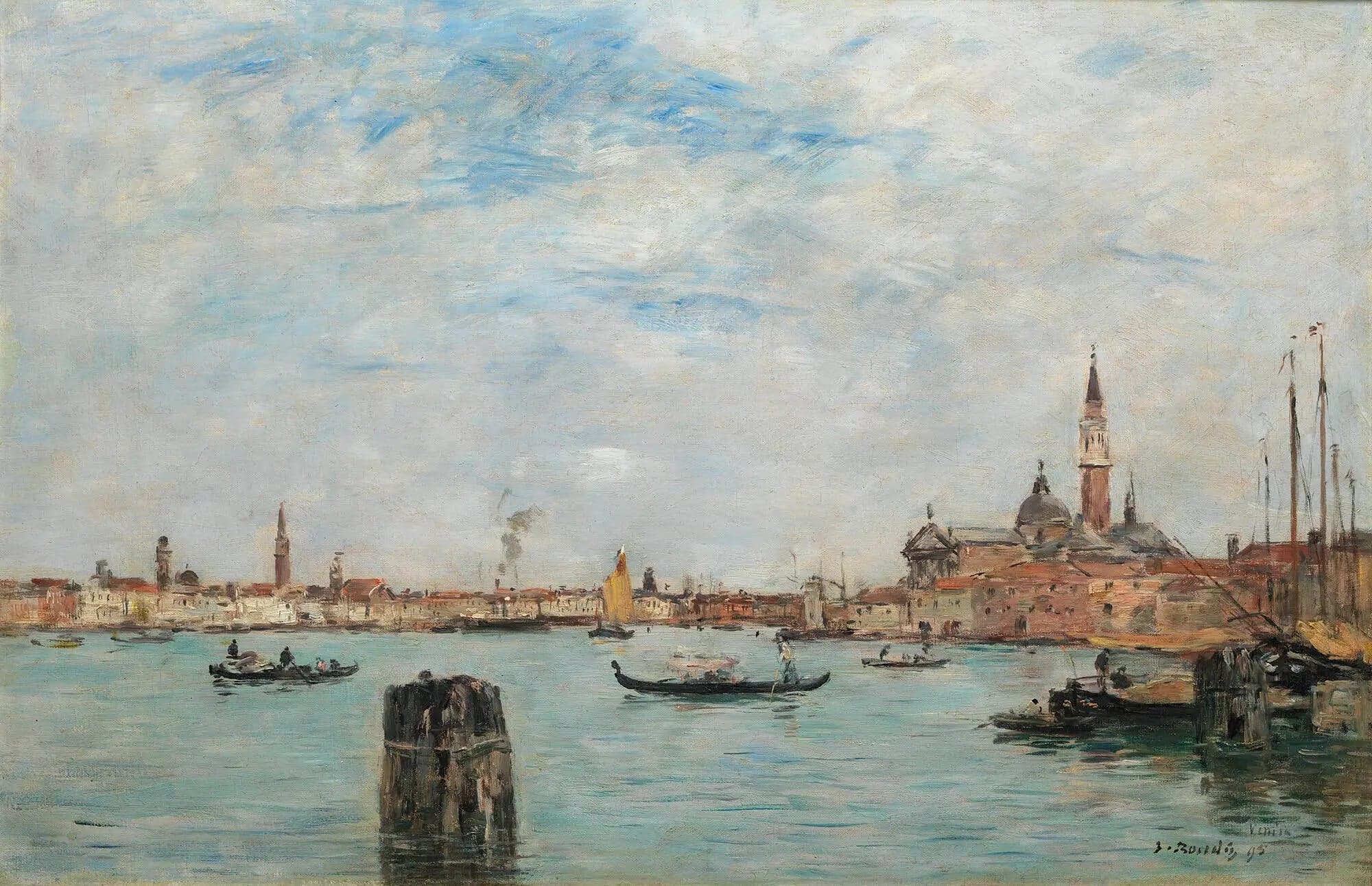 The Giudecca Canal and San Giorgio Maggiore, Venice