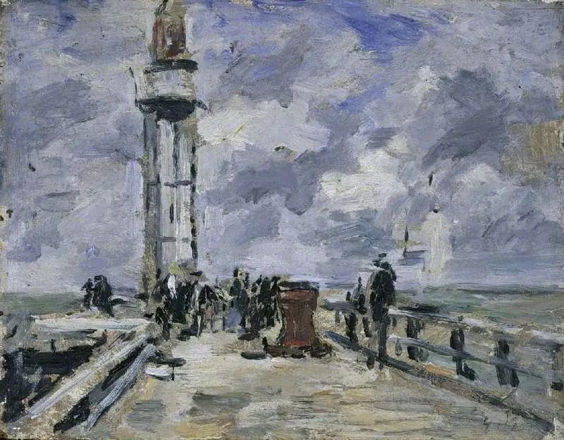 The Jetty and the Lighthouse of Honfleur