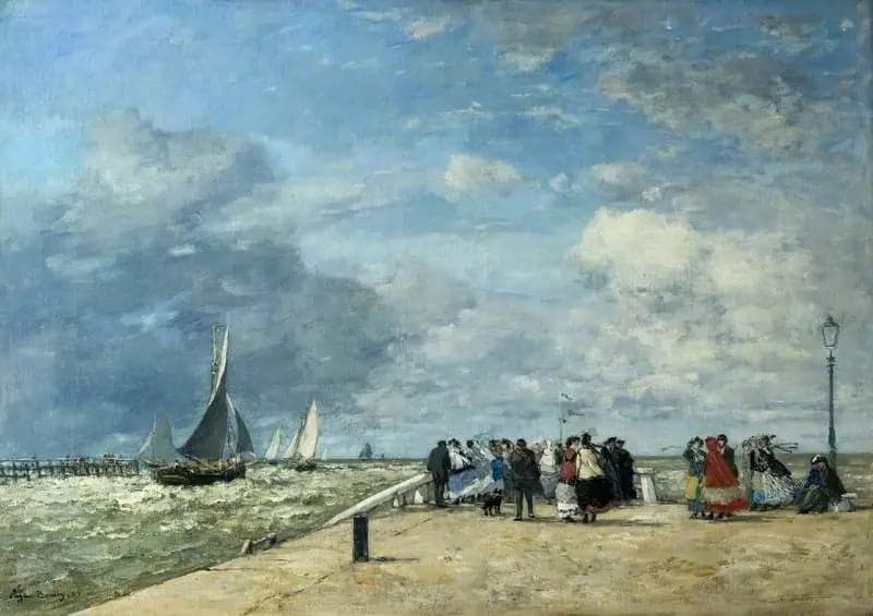 The Jetty of Trouville
