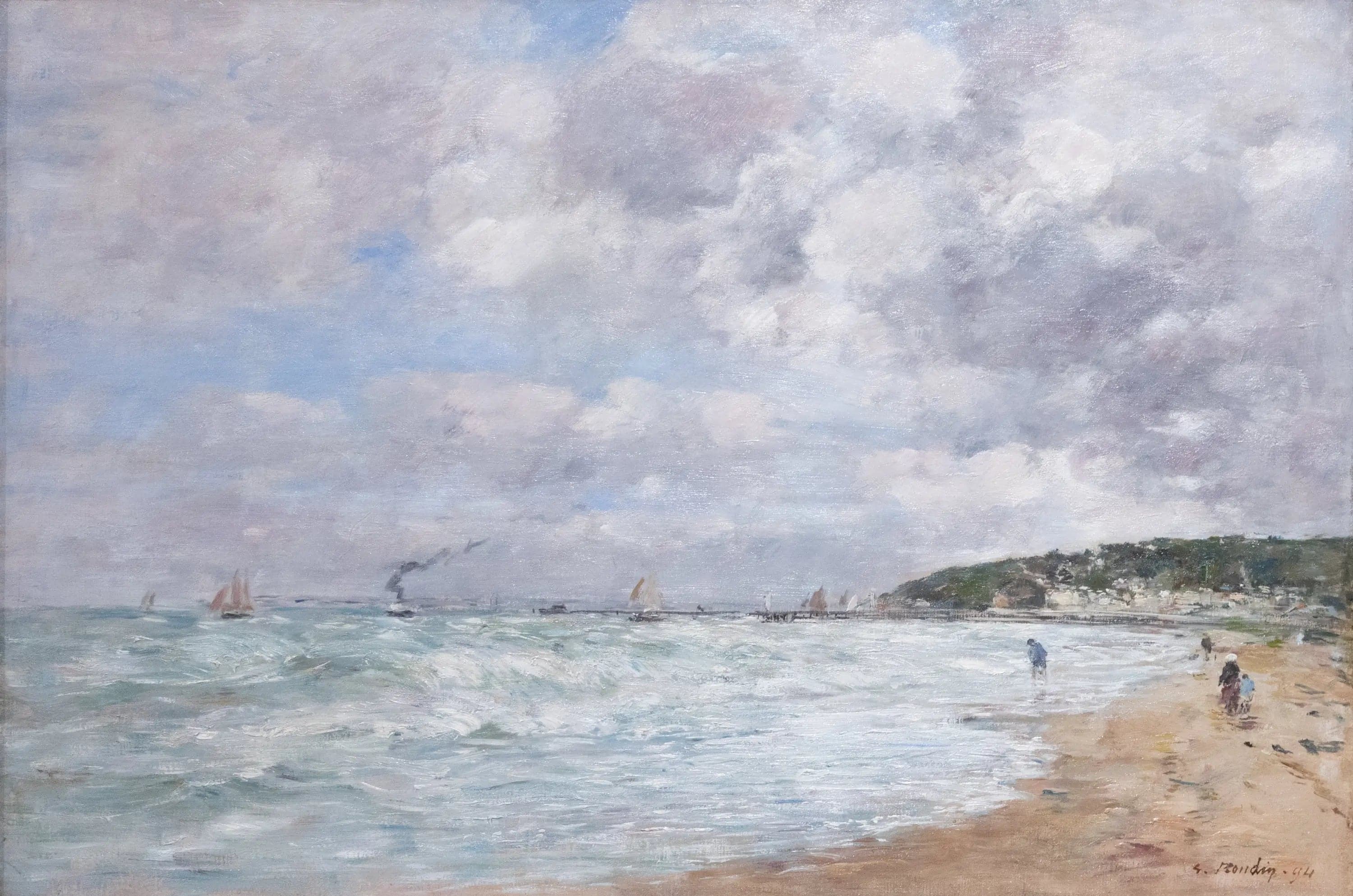 The Shore of Trouville