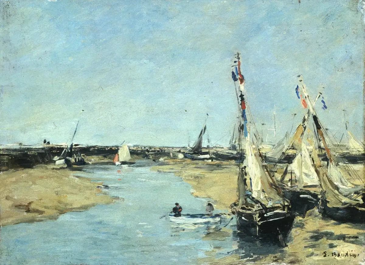 Trouville, The Jetties, Low Tide