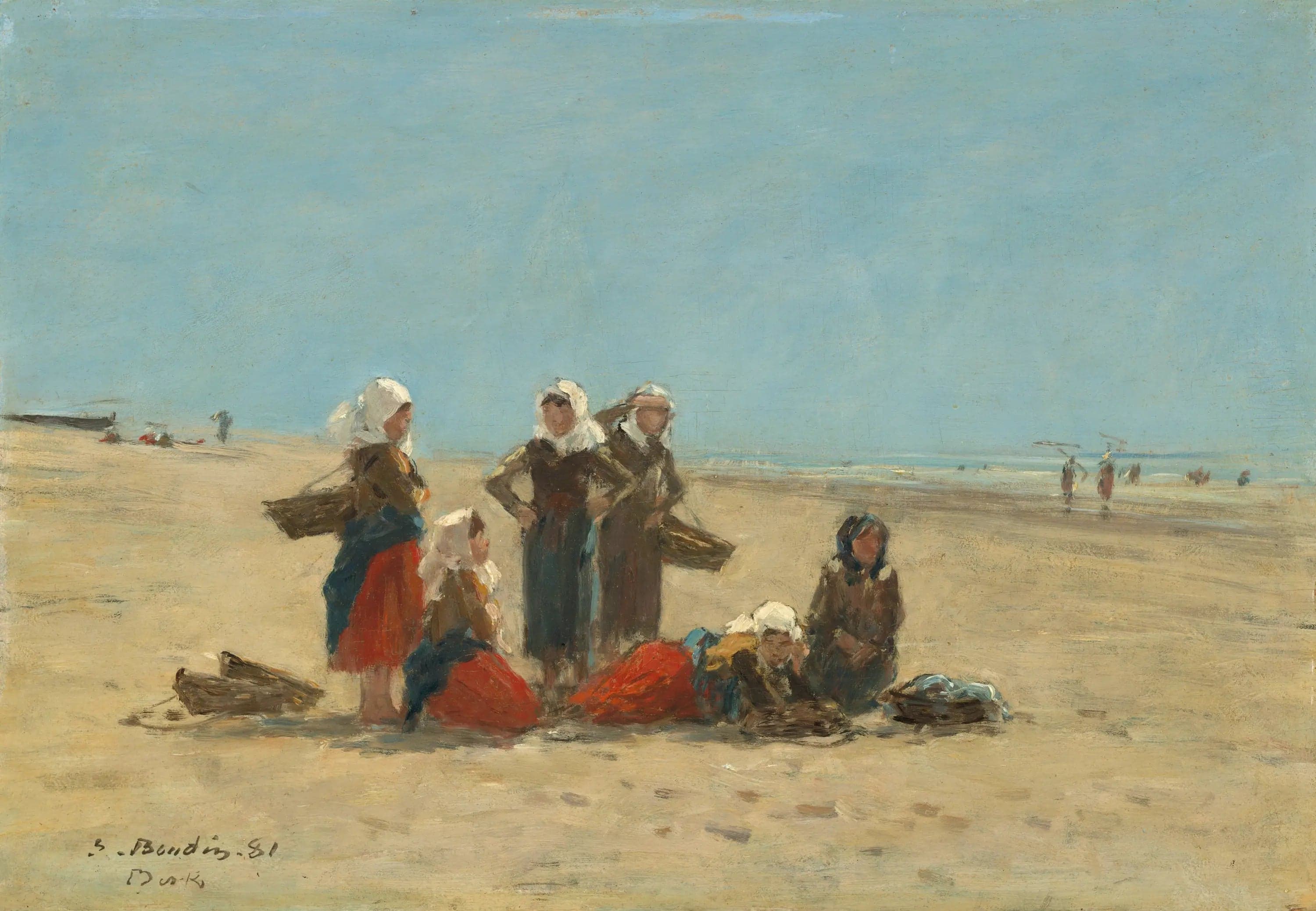 Women on the Beach at Berck