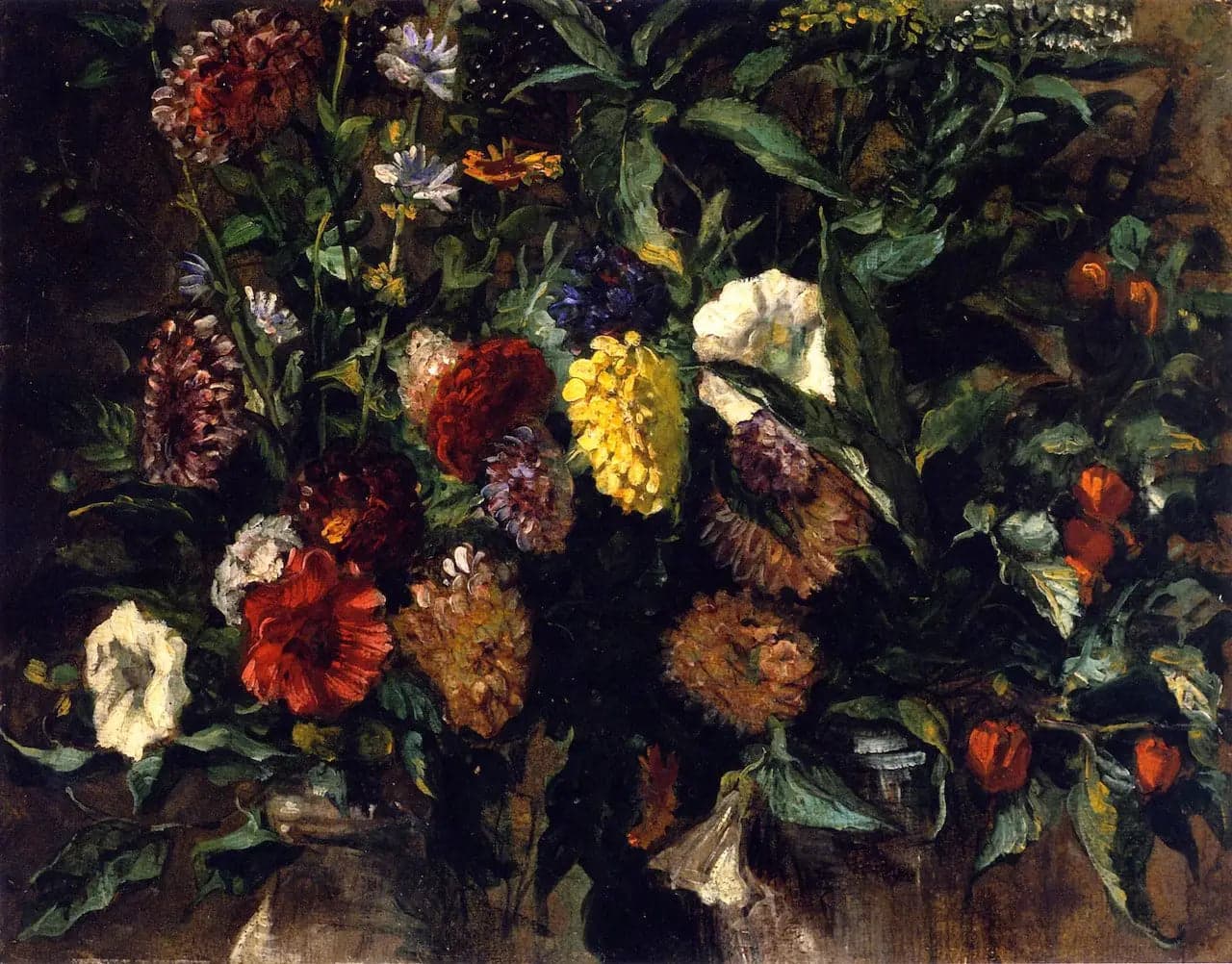Bouquet of Flowers in a Vase