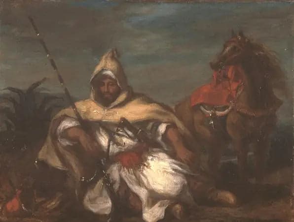 Cavalier of the Sultan of Morocco's Guard