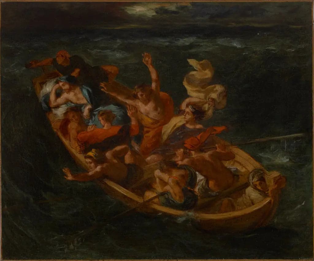 Christ on the Lake of Gennesaret