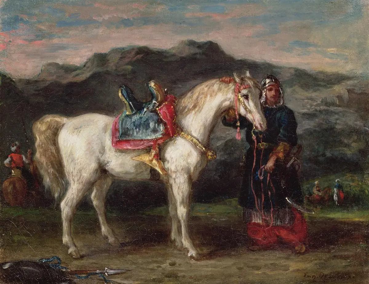 Circassian Tenant Son Horse by the Bride