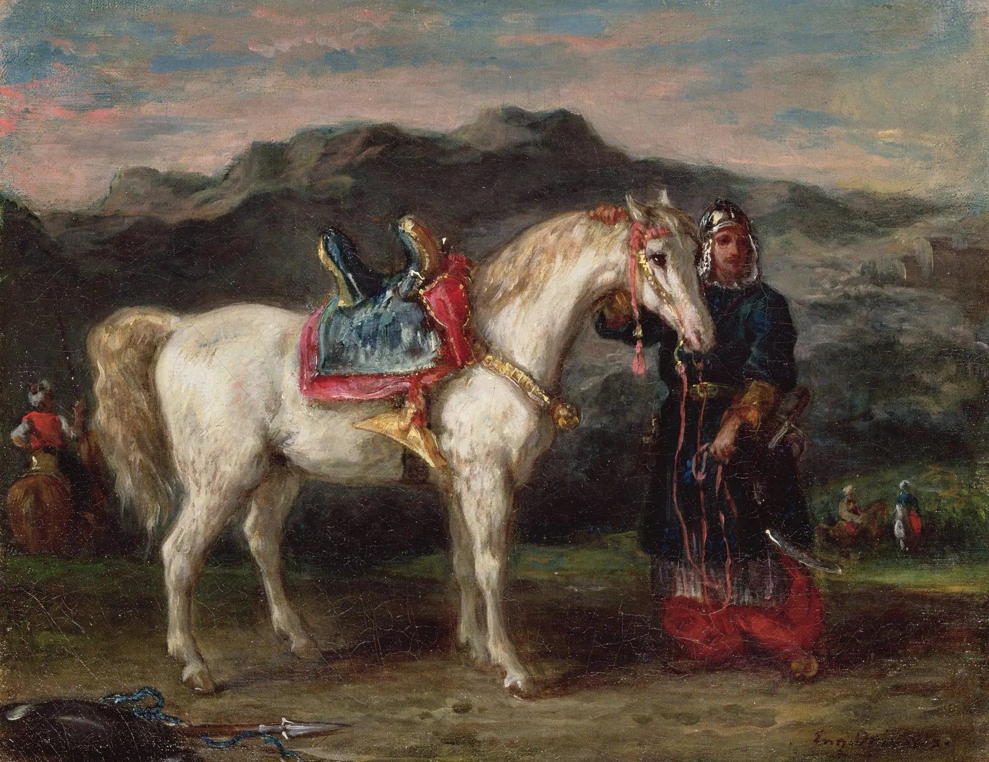 Circassian tenant a horse by the bride's son