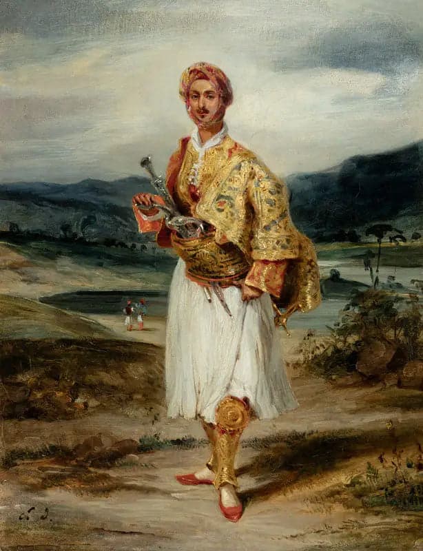 Count Palatiano in Suliot Costume
