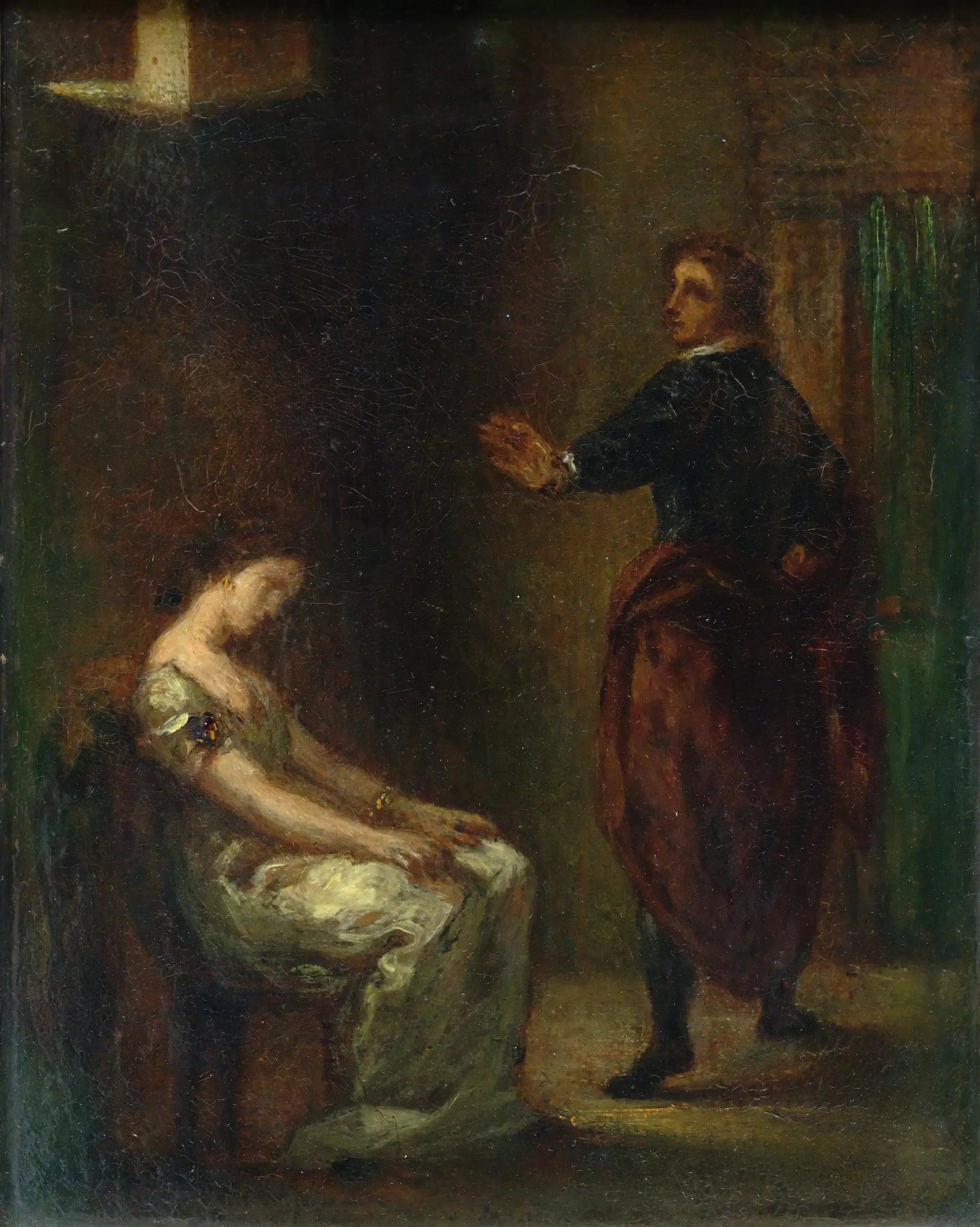 Hamlet and Ophelia