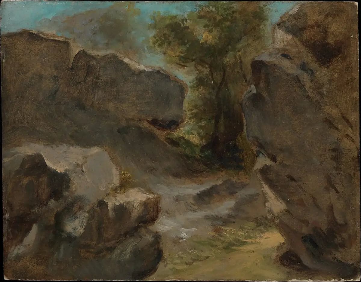 Landscape with Rocks, Augerville
