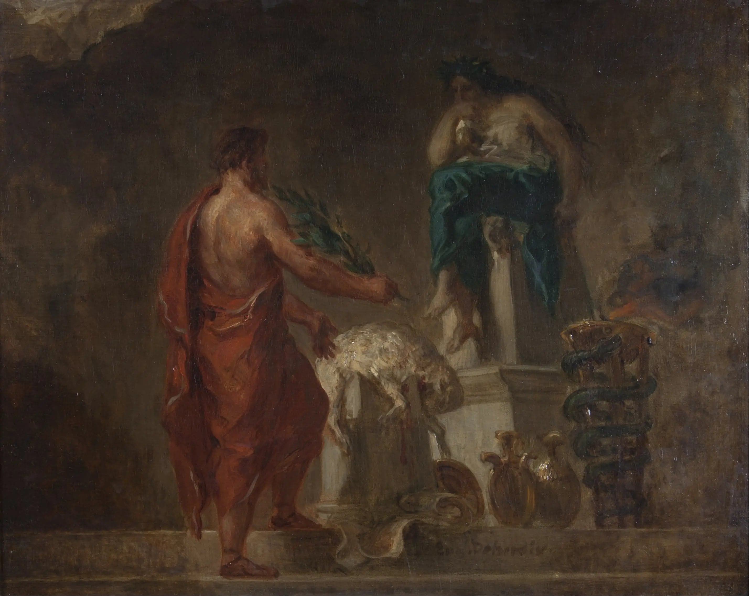 Lycurgus Consults the Pythia
