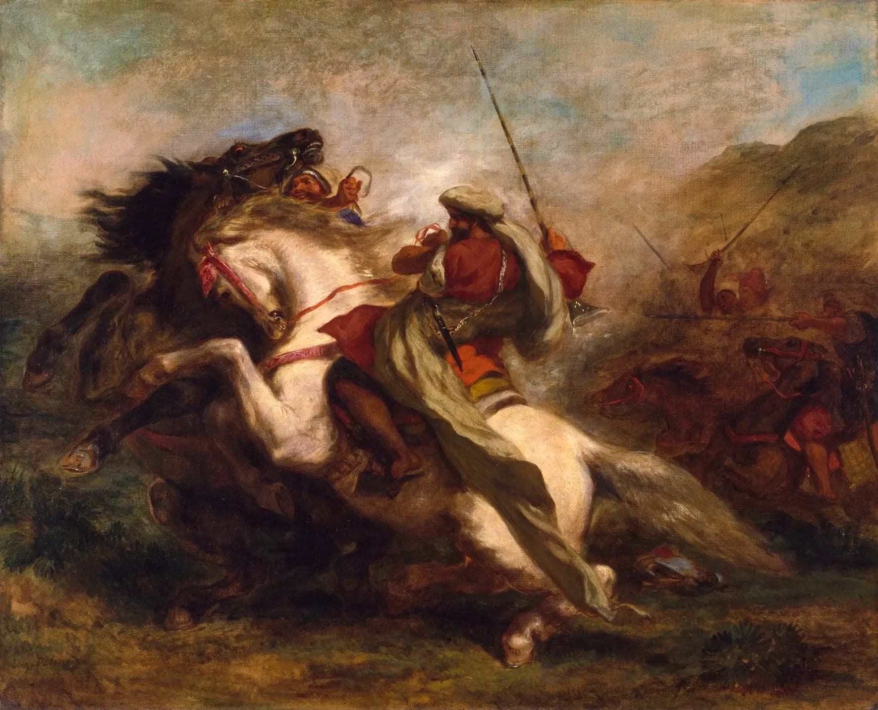 Shock of Arab Horsemen