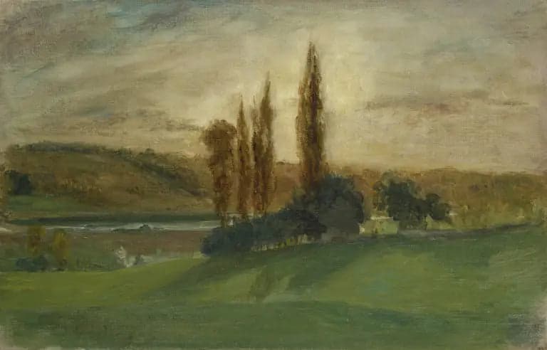 Sunset at Champrosay